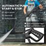 High Pressure Washer, 150 Bar Pressure, 510 L/h Flow, 1800W, High-Performance Portable Power Jet Wash Cleaner, Blue Image 5
