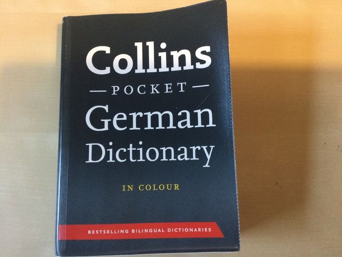Collins pocket German dictionary