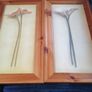 Beautiful Set of 2 Large Flower Pictures Image 3