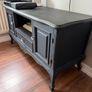French style navy sideboard / TV cabinet Image 3
