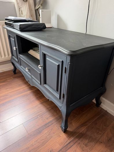 French style navy sideboard / TV cabinet