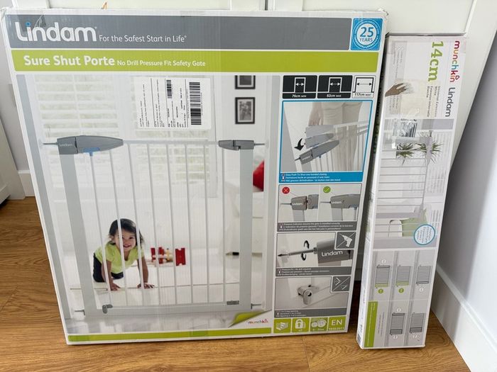 Baby Stair gate with Extension piece