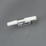2 Light Bathroom Wall Light Chrome Image 2