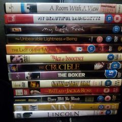 Daniel Day-lewis Dvd Bundle Lot My Left Foot The Boxer In The Name Of The Father Etc
