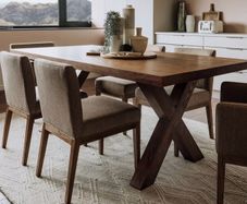 180cm All Oak Dining Table, Like New