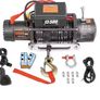 6 tone 12V Electric Winch Synthetic Tow Rope Winch 24M/92FT Lifting Hoist for 4X4 Car Trailer ATV Truck Off Road Boat Image 4