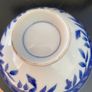 Vintage Imari porcelain blue and white bowl Image 4
