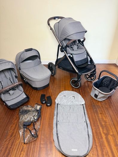 Cybex Gazelle S double pram twin buggy travel system