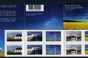 2012 Ireland Stampa Members Souvenir Renewable Energy Technologies Commemorative Stamp Booklet Overprinted for Stampa Mint Never Hinged (MNH)