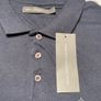BNWT French Connection Mens Marine/Gunmetal Polo Tee Shirt Size Large Image 3