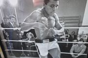 Framed Ali poster