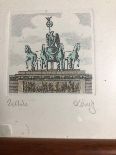 Berlin Print hand signed