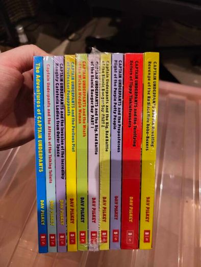 Captain Underpants Book Set Sealed