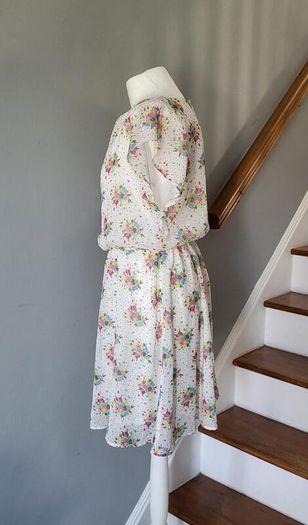 Mystify white floral dress, Size 18, BNWT
