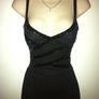 Absolutely Stunning Black Sequin Backless Maxi Dress by Morgan and Co. size 8-10 Image 3