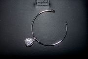 Beautiful bracelet with a Heart-shaped charm