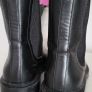 PARFOIS Black Elasticated Sides Hi Ankle Boots Sz 40 (Fit 6.5 - 7UK) - Rrp 49.99 (New) Image 10