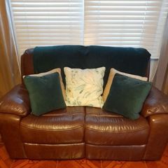Brown sofa