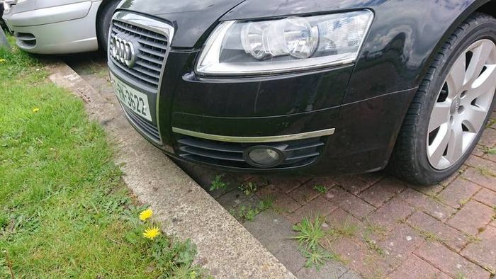Audi a6 c6 pre fl se model front bumper grill fog lamp spot light grill.Not S-line swaps free parts tuning scrap breaking leather seats black roof lining