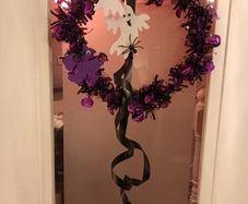 Halloween handmade wreath