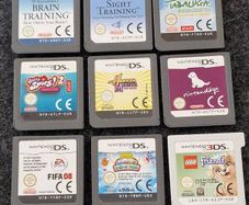 9 Nintendo DS and 3DS Games Bundle