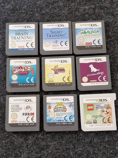 9 Nintendo DS and 3DS Games Bundle