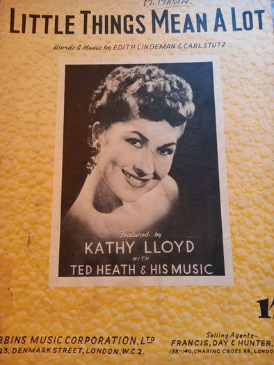 Vintage Sheet Music Lot