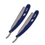 2X Barber Straight Cut Throat Salon Shaving Razor Shavette Rasoi Rasoirs Image 4