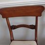 Regency dining room chairs x4 Image 8