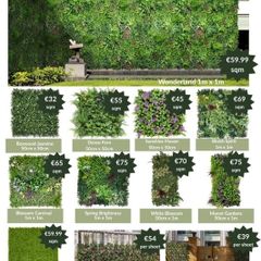 Decorative Artificial Wall Grass