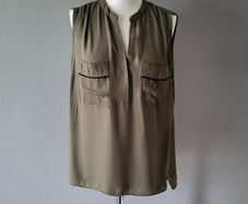 Primark khaki top/blouse, Size 20