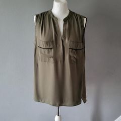 Primark khaki top/blouse, Size 20