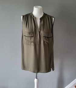 Primark khaki top/blouse, Size 20
