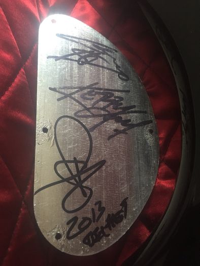 Signed By Slayer In 2013 Ltd/esp Ta600 (tom Araya)signature Bass Guitar