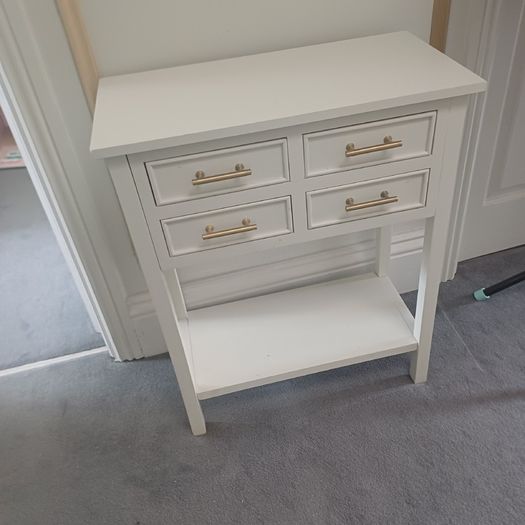 Hall table or locker