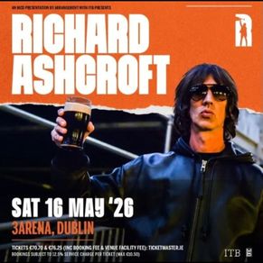 2 Richard ashcroft tickets for May 16th