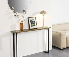 Console Table  hallway, entryway, bedroom, living room, as a console table, side table, end table, entryway table or even as a space-saving desk.