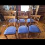 Table and six chairs Image 2