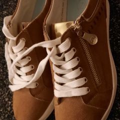 Tan Wedge Shoes