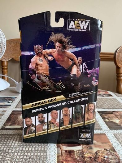 wwe Aew unrivaled series 5 Jungle Boy action figure