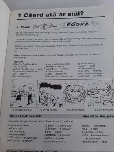 Gaeilge vintage Scaoil amach e 1992
