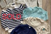 Women's knitwear jumpers blouses wool cardigans tops GAP M&amp;S Zara and more woman's clothes bundle size S