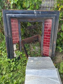 cast iron fireplace