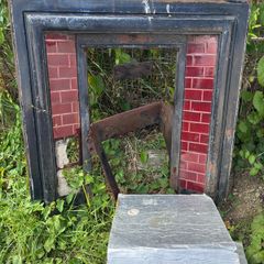 cast iron fireplace