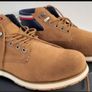 New Tommy Hilfiger tan Boots in box Image 4