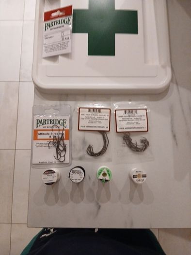 fly tying materials and equipment