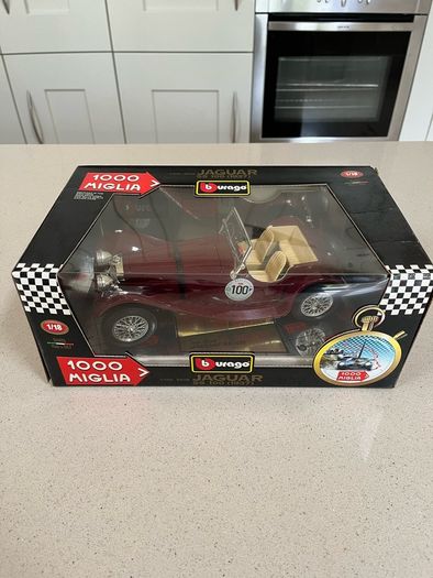 Mille Miglia Burago Model Car Scale 1/18