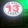 Hophouse 13 Lager illuminated wall sign.. Image 4