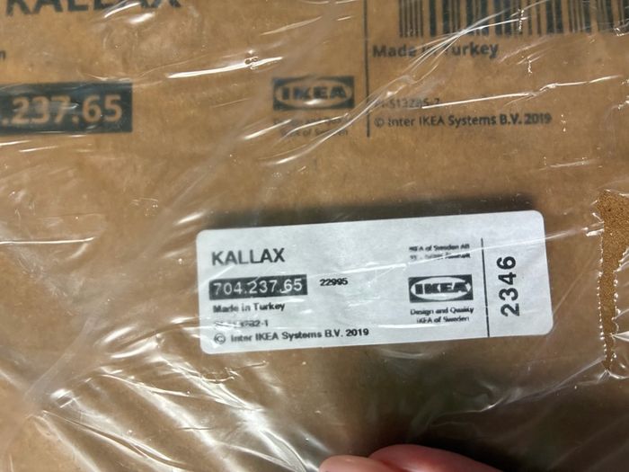 Kallax glass shelves