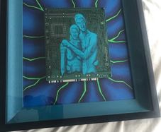 Original James Quinn signed Art work